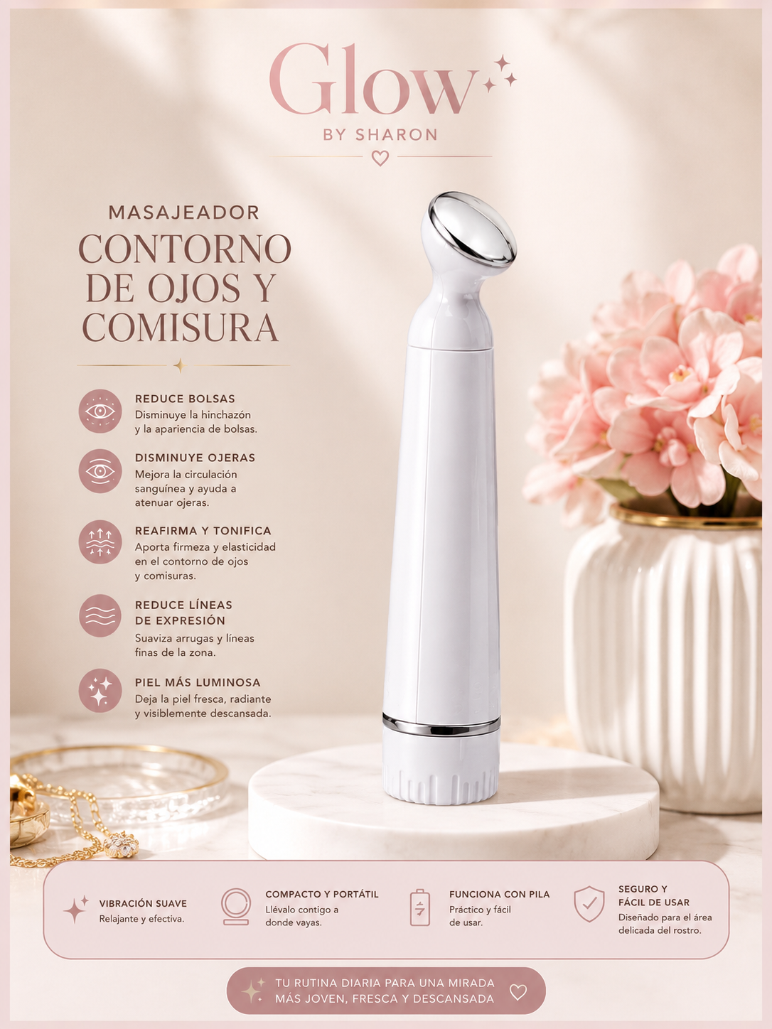 ✨Masajeador de contorno de ojos/comisuras