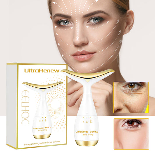 Lifting Facial EMS Pro – Reafirma Cuello, Define Mandíbula y Efecto Glow Instantáneo