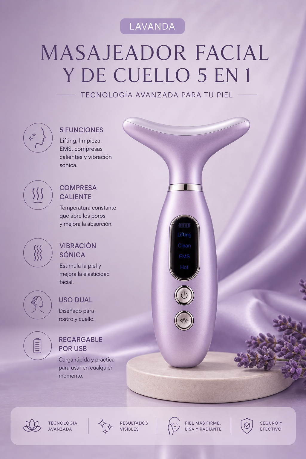 Luxury Spa Kit en Casa – Facial & Neck Glow Set ✨